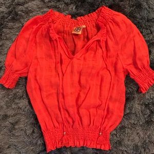 Tory Burch Tangerine Linen